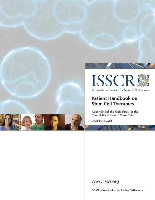 ISSCR-PatientHandbookOnStemCellTherapies